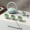 Forbidden City Cultural Creative Moon Bright Canghai Ceramic Tea Set