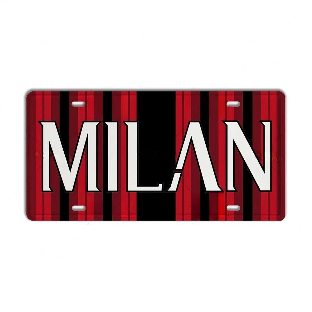 DORA Tin Sign Vintage Ctiy Aluminum Plate Barcelona MILAN Madrid Country Metal Plaque LIverpool Manchester Tottenham Decortaive Car Sign Wall