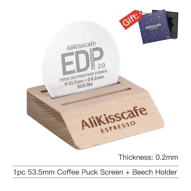 Alikisscafe Espresso Puck Screen Filter 51mm 53.5mm 58.5mm 57mm For Delonghi Breville Portafilter Barista Tools Coffee Accessory