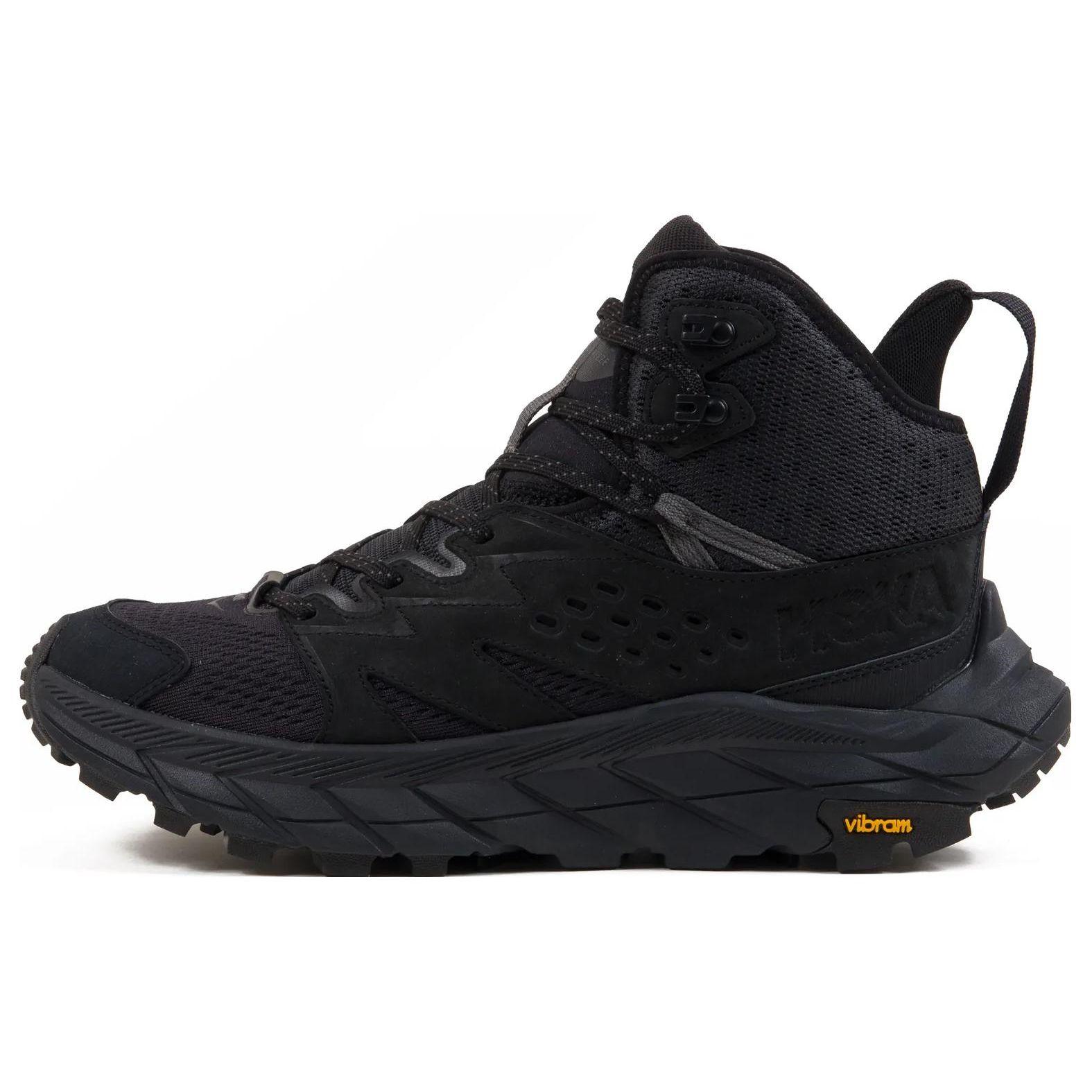 

HOKA One One Anacapa Gtx Шнуровка Прочные Водонепроницаемые Низкие Туристические Функциональные Ботинки Унисекс Черный 1122017-BLACK 42