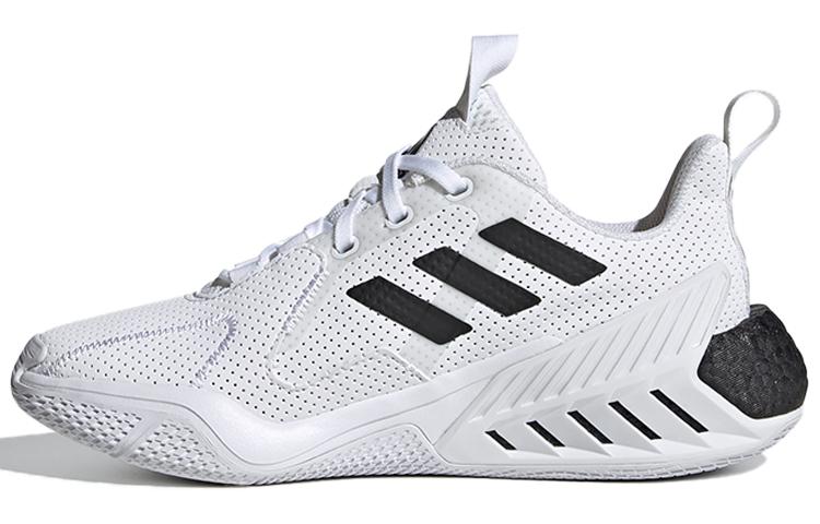 Adidas 4Uture One Беговые J Амортизация Низкие Детские Беговые Кроссовки Белый Черный Подростки FV3496 35½