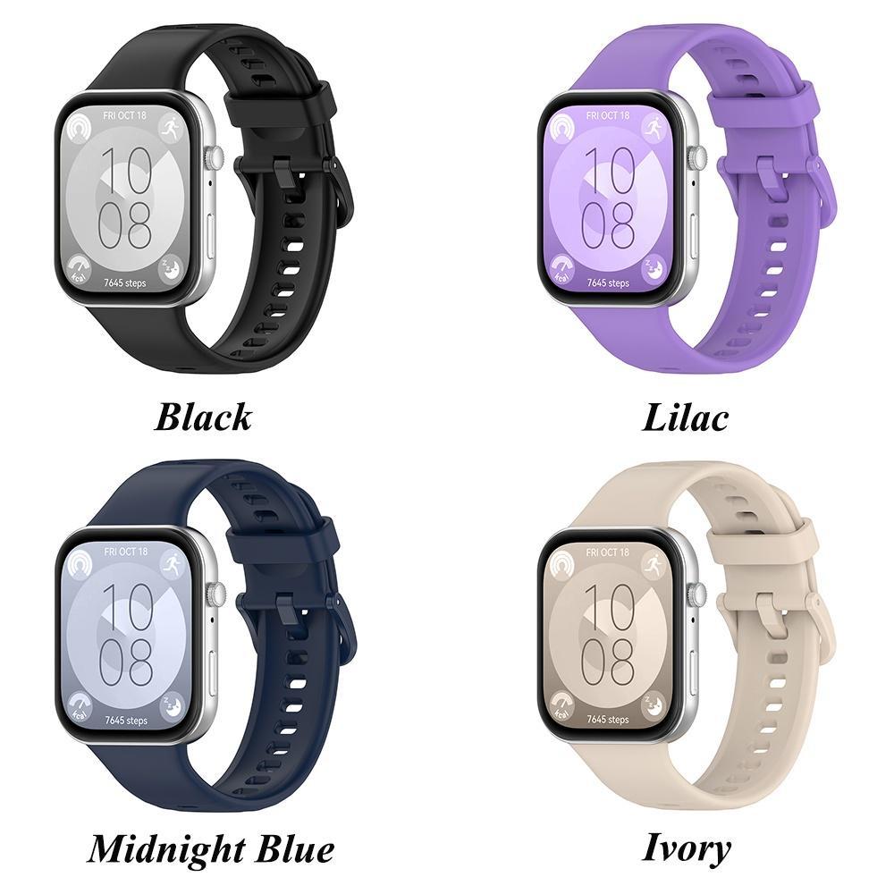 Soft Silicone Band for Huawei Watch Fit 3 Original Sport Strap for SmartWatch Huawei Watch Fit3 Women Men Replaceable Wristband