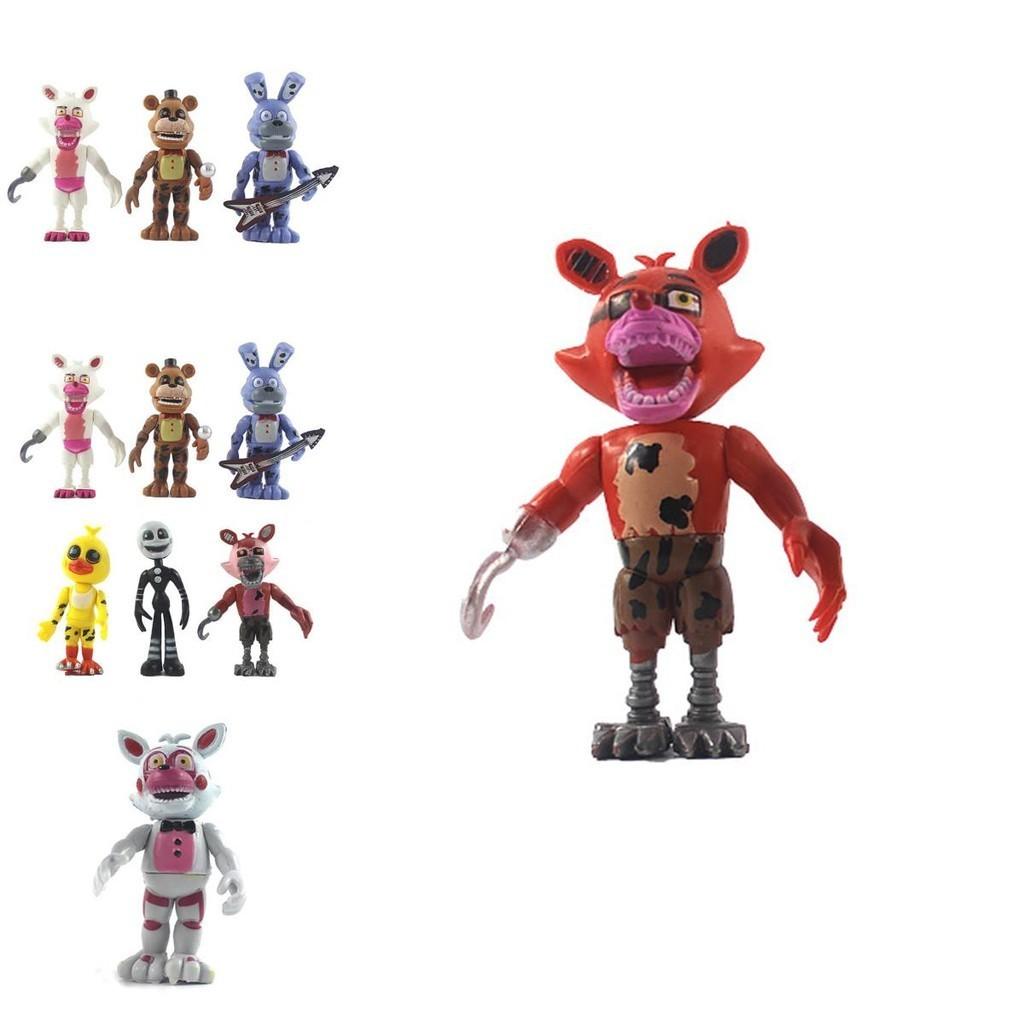 Captivating 6-piece Fnaf Five Nights At Freddy's Action Figures For Enthusiastic Fans