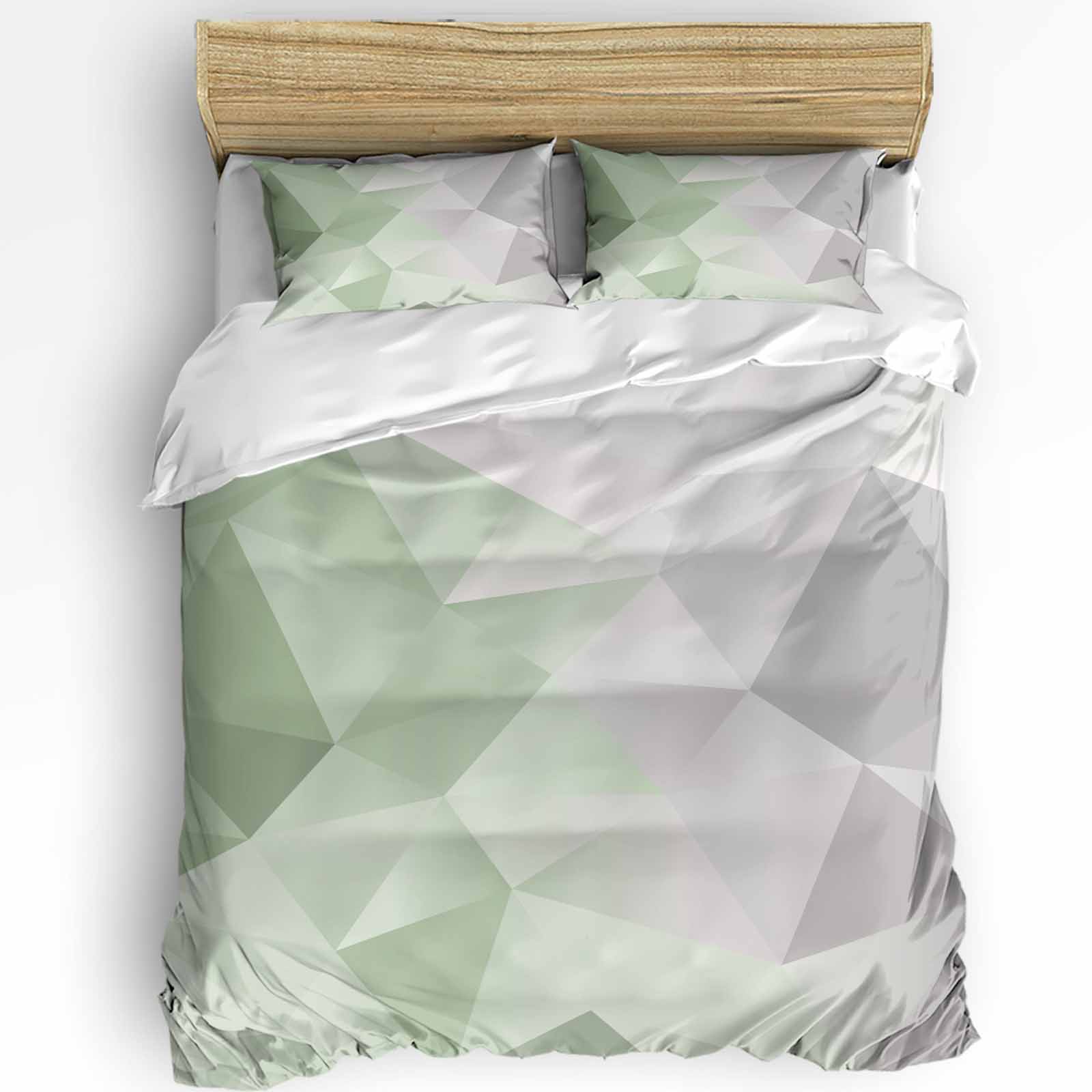 

Gradient Flower Texture Abstract Retro 3pcs Bedding Set For Double Bed Home Textile Duvet Cover Quilt Cover Pillowcase (135x200cm)