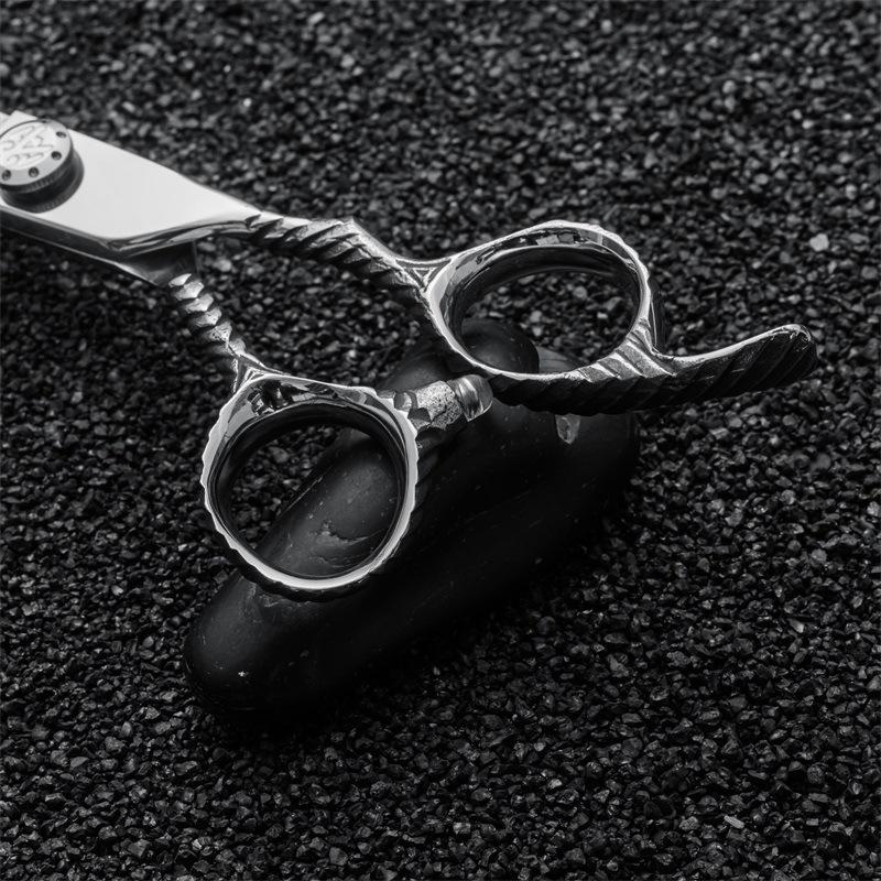 7.0 Forbici da Parrucchiere Professionale di Alta Gamma, Forbici da Parrucchiere, Forbici a Denti Piatti, Set di Forbici Sfoltitrici, Forbici da Capelli
