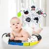 Giocattoli per il tempo sulla pancia del bambino Giocattoli per bambini ad alto contrasto bianco e nero Giocattoli Montessori per neonati 0-6 6-12 12-18 mesi