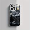Starry Night Swirl Artistic Pattern Phone Case for iPhone17promax  16 15 14 13 12ProMax 11 11Pro Anti-drop Protection