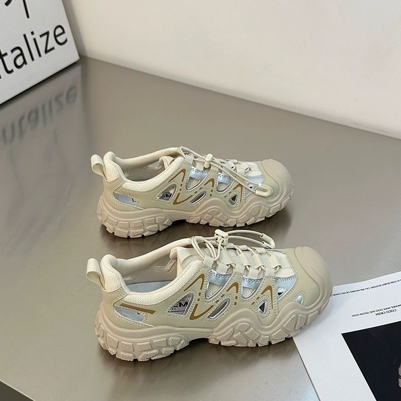 Fashion outdoor hollow casual shoes women's summer new ugly cute shoes running sports shoes hiking shoes dad shoes