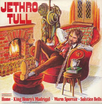 7palcová deska JETHRO TULL  Home  King Henrys Madrigal  Warm CHS2394 CHRYSALIS 1979 UK Rock Použitá