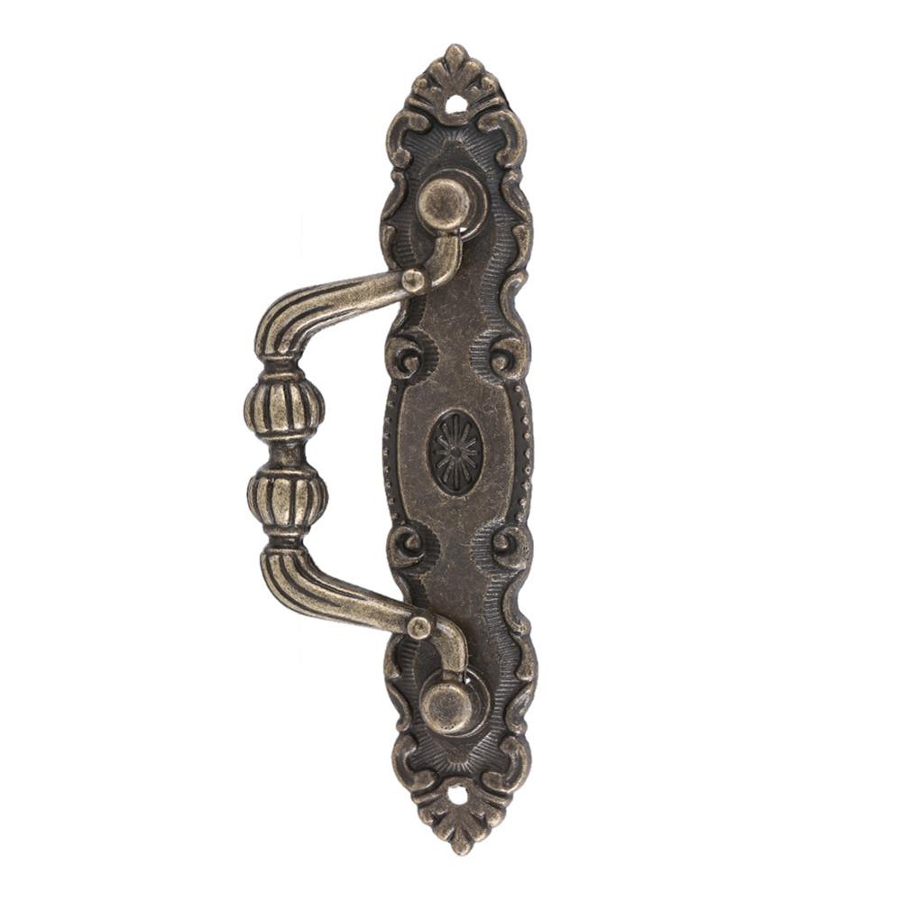 4pcs Zinc Alloy Cabinet Handles 10.5*2cm Door Handles Vintage Drawer Pulls Home