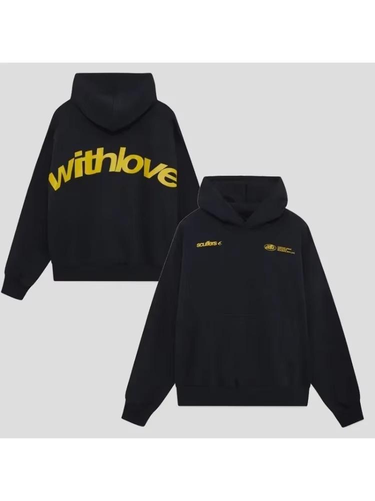 2025 Vintage Casual Letter-printed Fashionable Brand Hooded Sweatshirt Suitable  Made of Eco-friendly Fabric It Is Soft