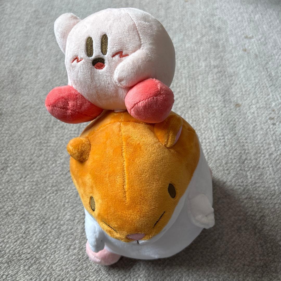 Kirby s Dream Land Rick and Kirby BIG Plush