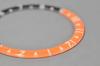 SEIKO Aftermarket Bezel Flat Dome Black x Black Boy SKX007 SRPD SBSA 6309 [ Part] Insert, Glass, Orange, Luminous, GMT