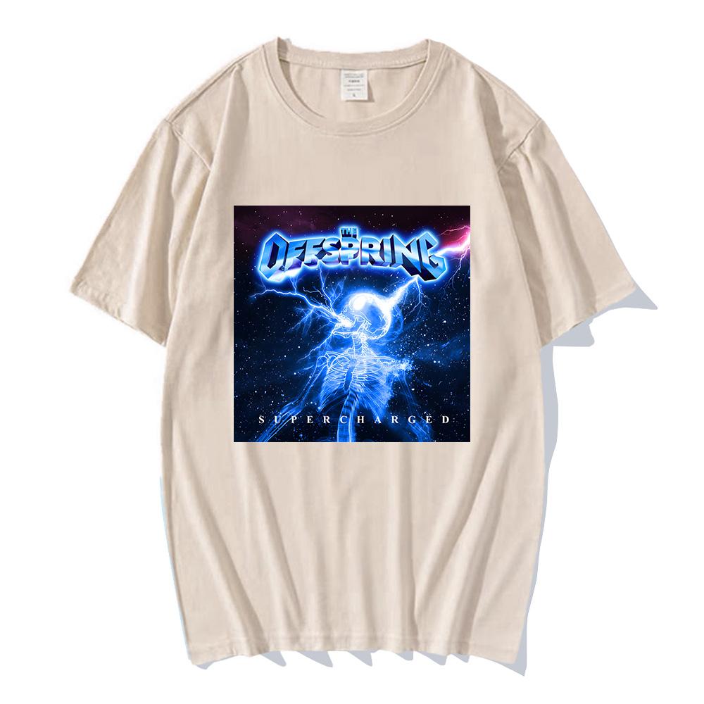 The Offspring Supercharged Nové Album Tričko Rocková Kapela Pánská Trička Letní Bavlněné Tričko Unisex Módní Oblečení Krátký Rukáv Topy