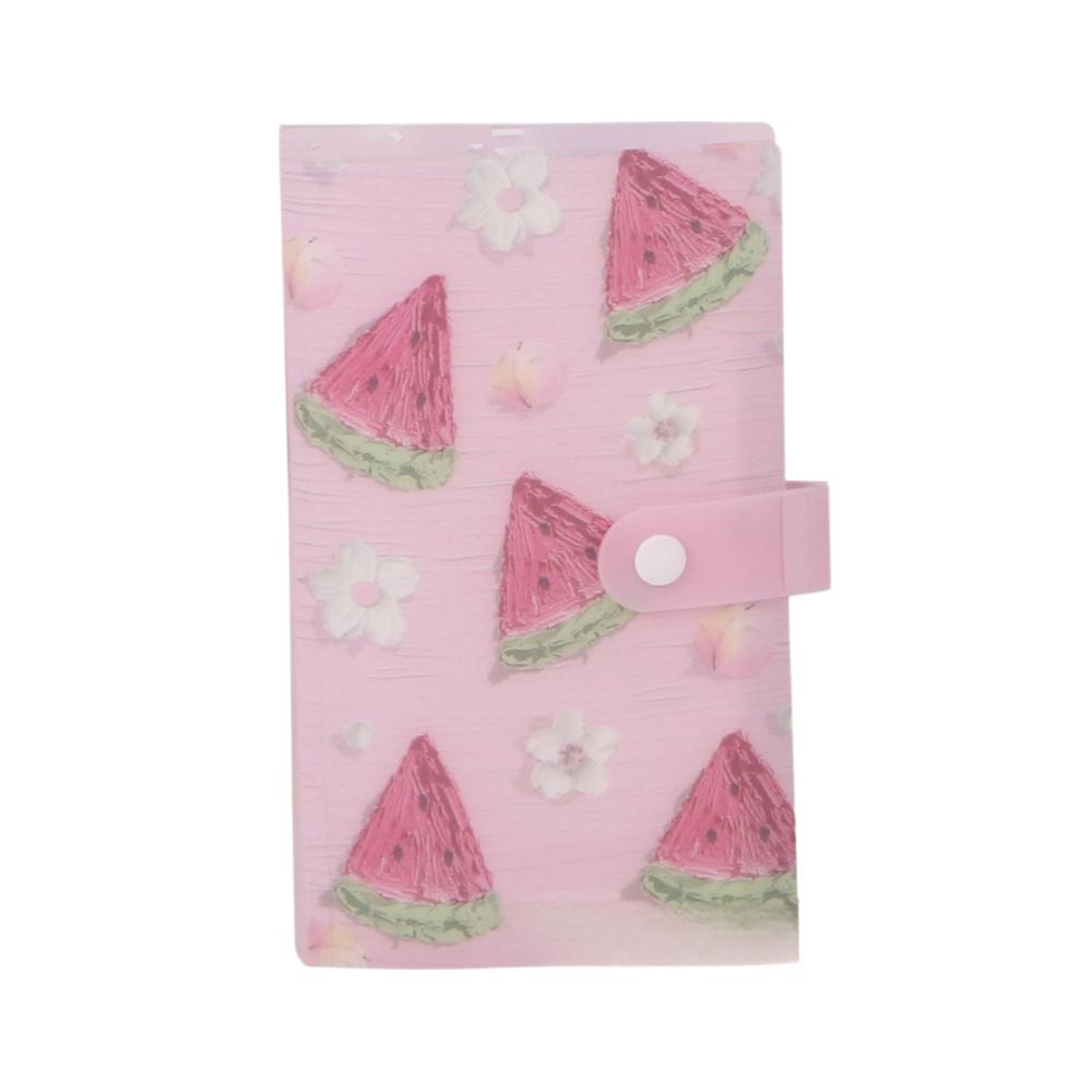 Creative 3-inch Photo Album PP Oil Painting Card Holder 120/240 Slot Small Card Postcard Storage Album Card Album