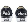 Vans Peaches. One Universe X Classic Slip-On Black True White Unisex Sneakers VN0A5JLXBPB