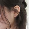 [4th Restock][925 Silver] Square Matte Earrings