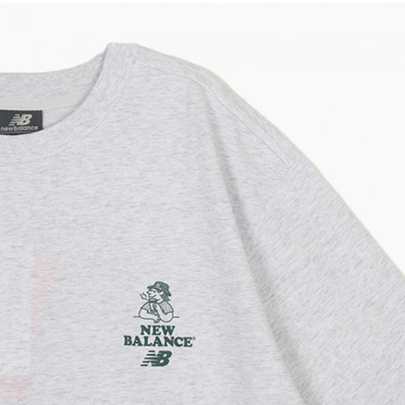 New Balance Uni Nb Boston Short Sleeve Tee Overfit Nbnefco263 16 Short Sleeve Tee