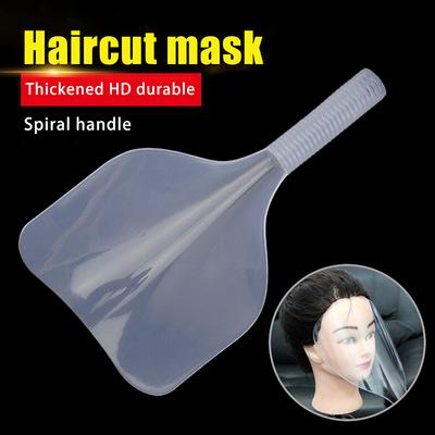 Barber Clear Plastic Hairspray Face Cover Water Proof Spray Cover for Hair Salon Face Eyes Protect