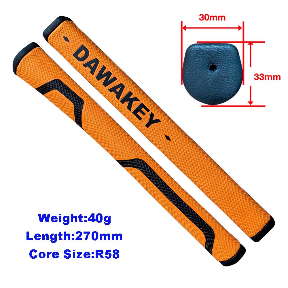 Customizable Ultra-Light Anti-Slip Multi-Color PU Handle with Universal Push Rod 2.0 and Optional Logo оранжевый