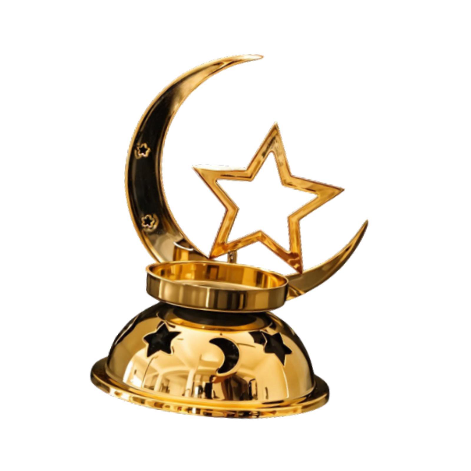 

Arabic Candle Holder Fine Workmanship Middle East Holiday Ornament Centerpiece for Office Festival Wedding Fireplace Bedroom