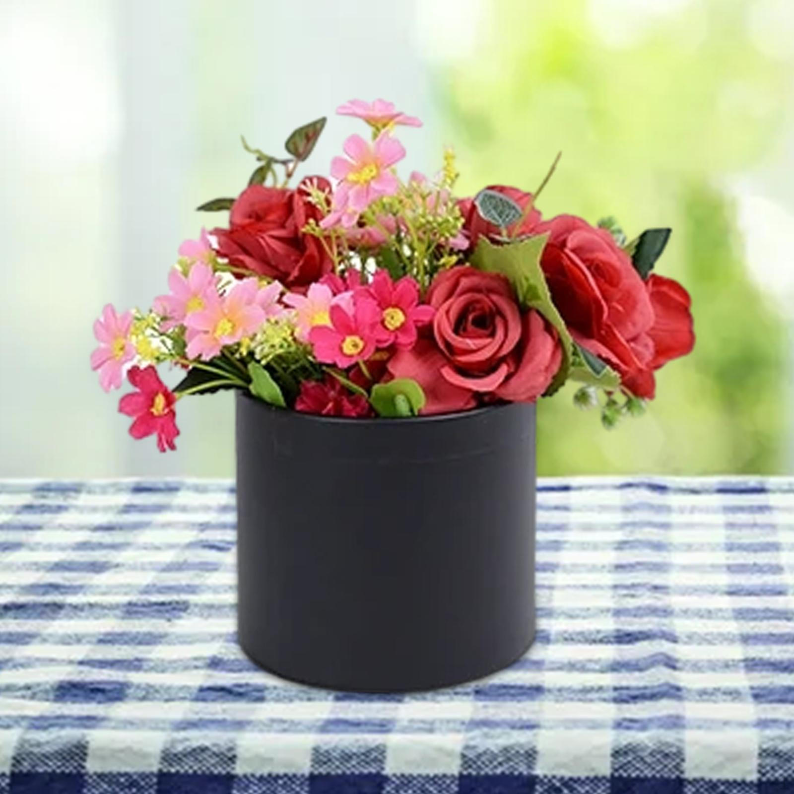 

, Gift Box, Paper Bouquet Box for Bridesmaid, Valentine s Day, Wedding чорний