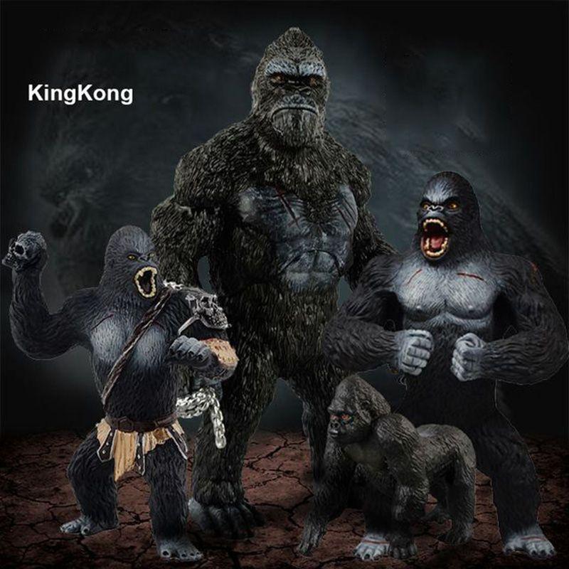 King Kong Gorilla Model Figure Skull Island Toy Adorned With Realistic Details For Kids And Adults