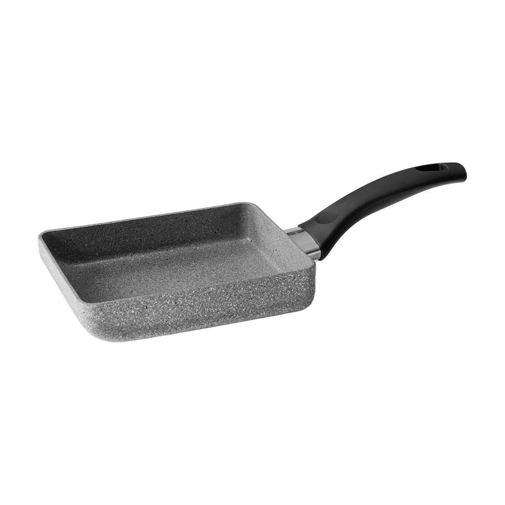 Ballarini Egg Pan Made Italy Tamagoyaki Aluminum IHGas Compatible Granitium