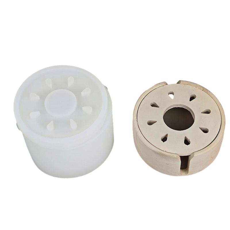 Versatile Concrete Silicone Mold Candle Box Moulds DIY Candle Holder Mould Silicone Material Candlestick Mold for Crafts