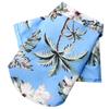 Summer Dog Shirt Hawaiian Beach Pet Clothing Coconut Tree Flower Print Puppy T-Shirt for Small Dogs Cats Vest Camp Shirt for Pug