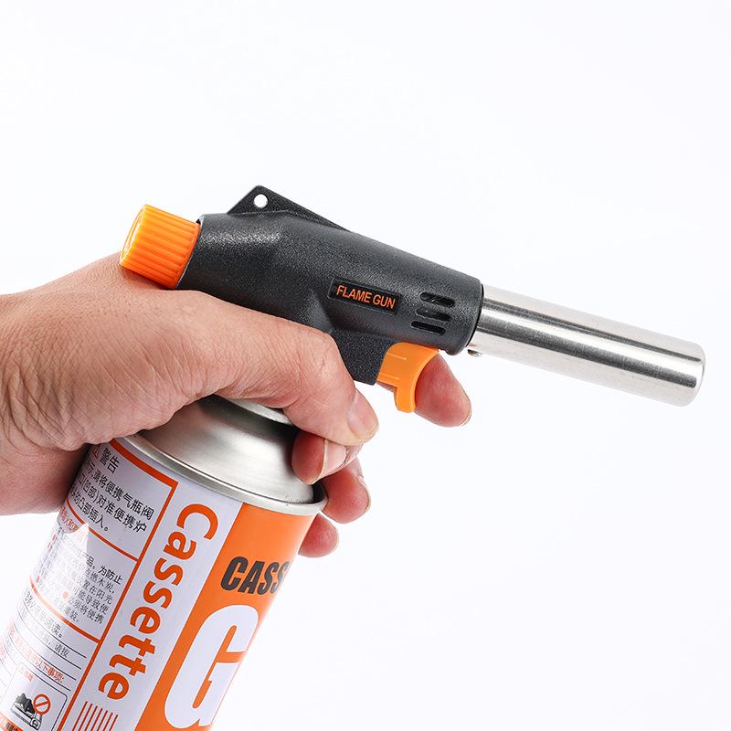 920 Butane Torch for Household, Baking, BBQ, Camping & Outdoor Use – Windproof Lighter