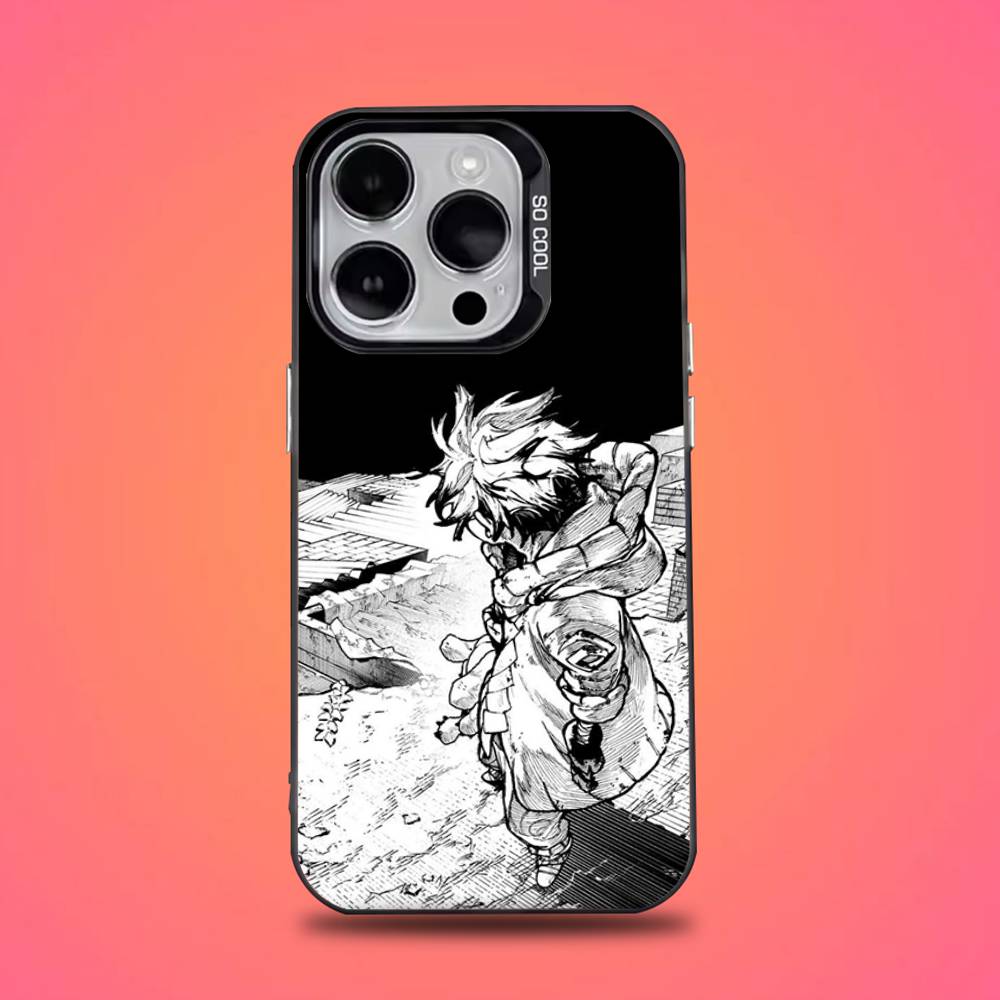 Anime G-Gachiakuta Phone Case For iPhone 16,15,14,13,12,11,Pro,Max,Plus,Mini,XS,SE Anti Fall Black Matte Hard Bumper iPhone11
