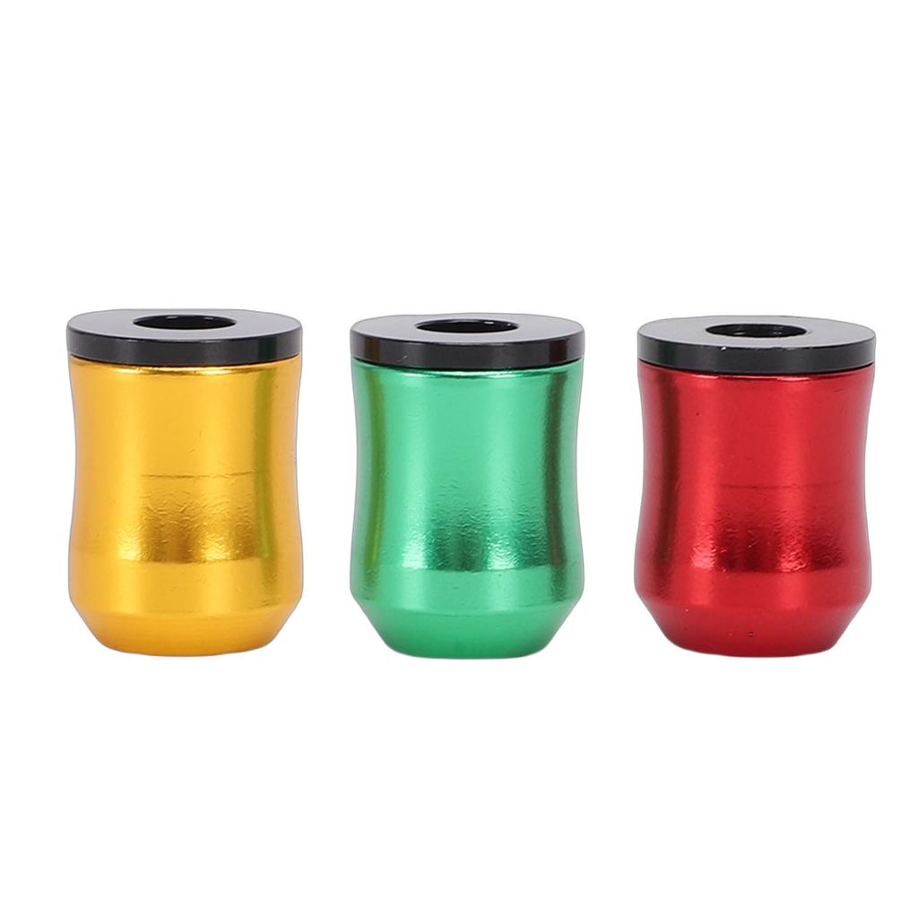 3PCS Screwdriver Head Magnet Rings Screw Drill Bit Holder Magnetizer Red Green Yellow