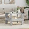 Coffee Table Concrete Gray 57 x 55 x 45 cm Engineered Wood