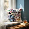 Band EEd Sheeraned Cushion Cover Cushion Cover Set Pcs X X X Pillowcase Decorative Sofa Home Decor