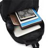 Unisex Solid Color Waterproof and Breathable Business Fashion Casual All-match Daily Saving Backpack