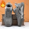 Fashion Men's Sneakers Plush Warm Lightweight Comfortable Non Slip Outdoor Men's Shoes Lace-up Cold Resistant Shoes