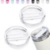 2 Pcs Replacement 20/30 oz Dustproof Spill Proof Resistant Tumbler Lid for Stanley Cup,  Fit for Stanley and More Coffee Mugs