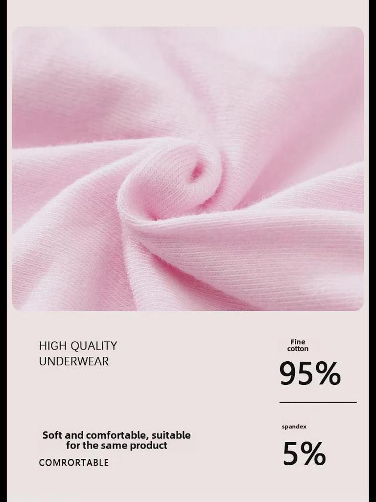 Girls' Fine Cotton Underwear, Sizes 2-12, Assorted Briefs and Shorts