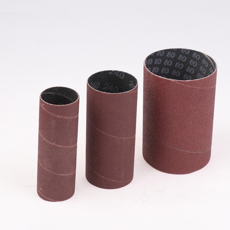 1Pcs Sanding Drum Sleeves Sandpaper Sanding Abrasive Tools 80/150/240 Grit Vibrating Spindle For Sander Sleeve Polishing Tools