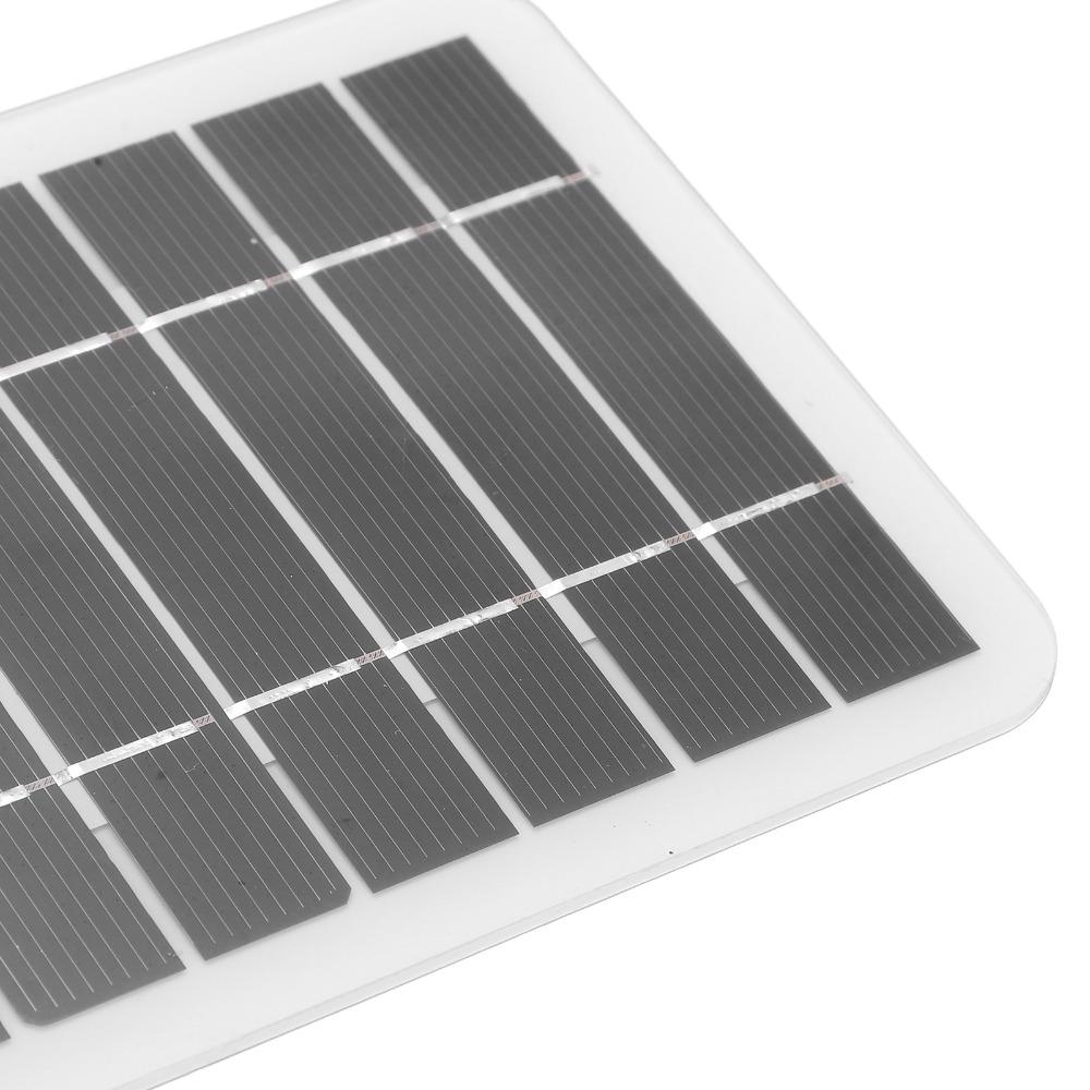 Polysilicon Solar Panel Charger 2W 5V Solar Panel Kit Durable Mini Solar Panel  Cell Phone Charging