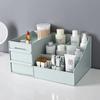 Dormitory Tidy Skin Care Desk Dresser Facial Mask Lipstick Shelf Plastic Box Cosmetics Storage Box Makeup Storage Organizer