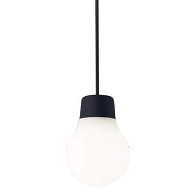 Pendant Light LGB10419BCE1 Direct Mount Warm White Black Cord 10cm Depth 10cm Height 14.5cm Width