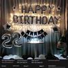 18th Birthday Party Decoration Set - Balloons & Backdrop for Boys and Girls