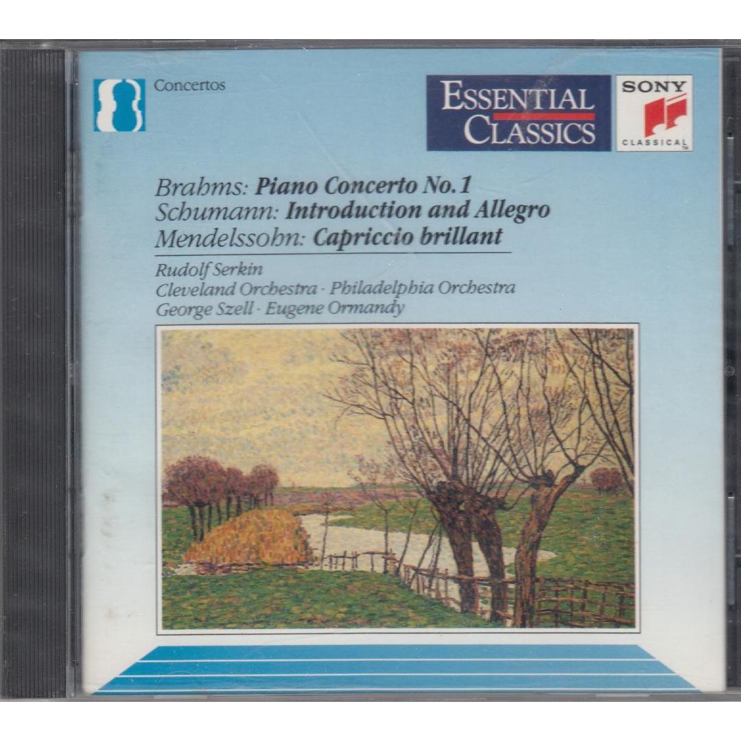 Used Brahms: Piano Concerto No. 1 in D minor, Op. 15 - Rudolf Serkin (piano)