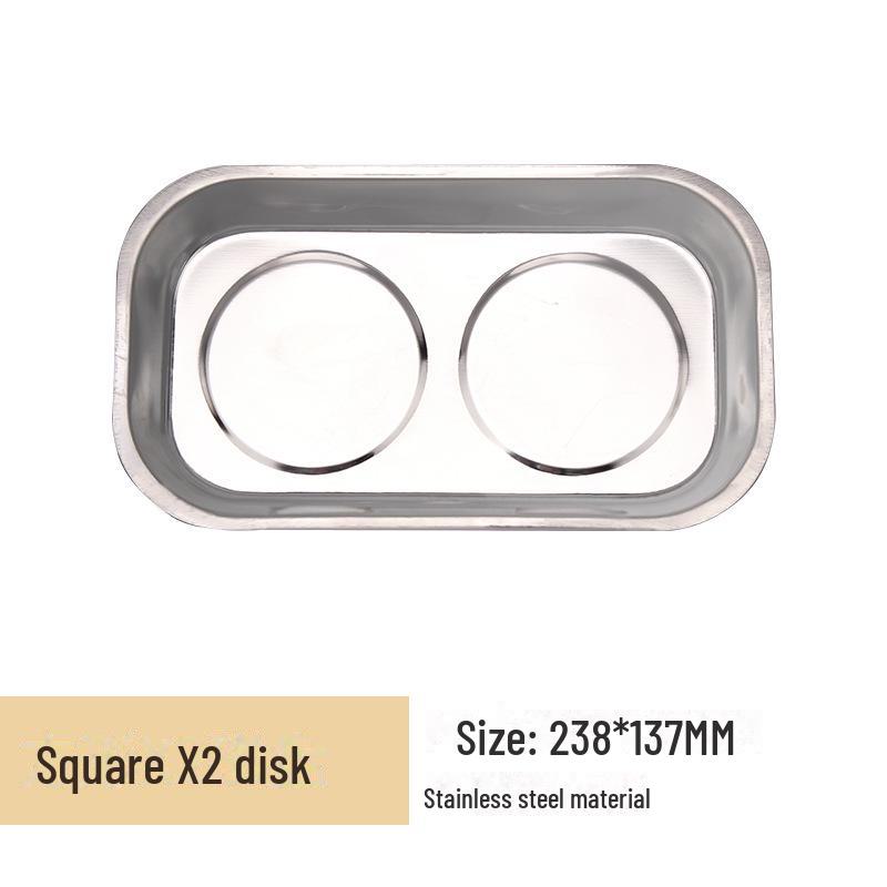 "Green Forest Car & Tool Cart Magnetic Suction Cup & Wrench Holder with Parts Box"