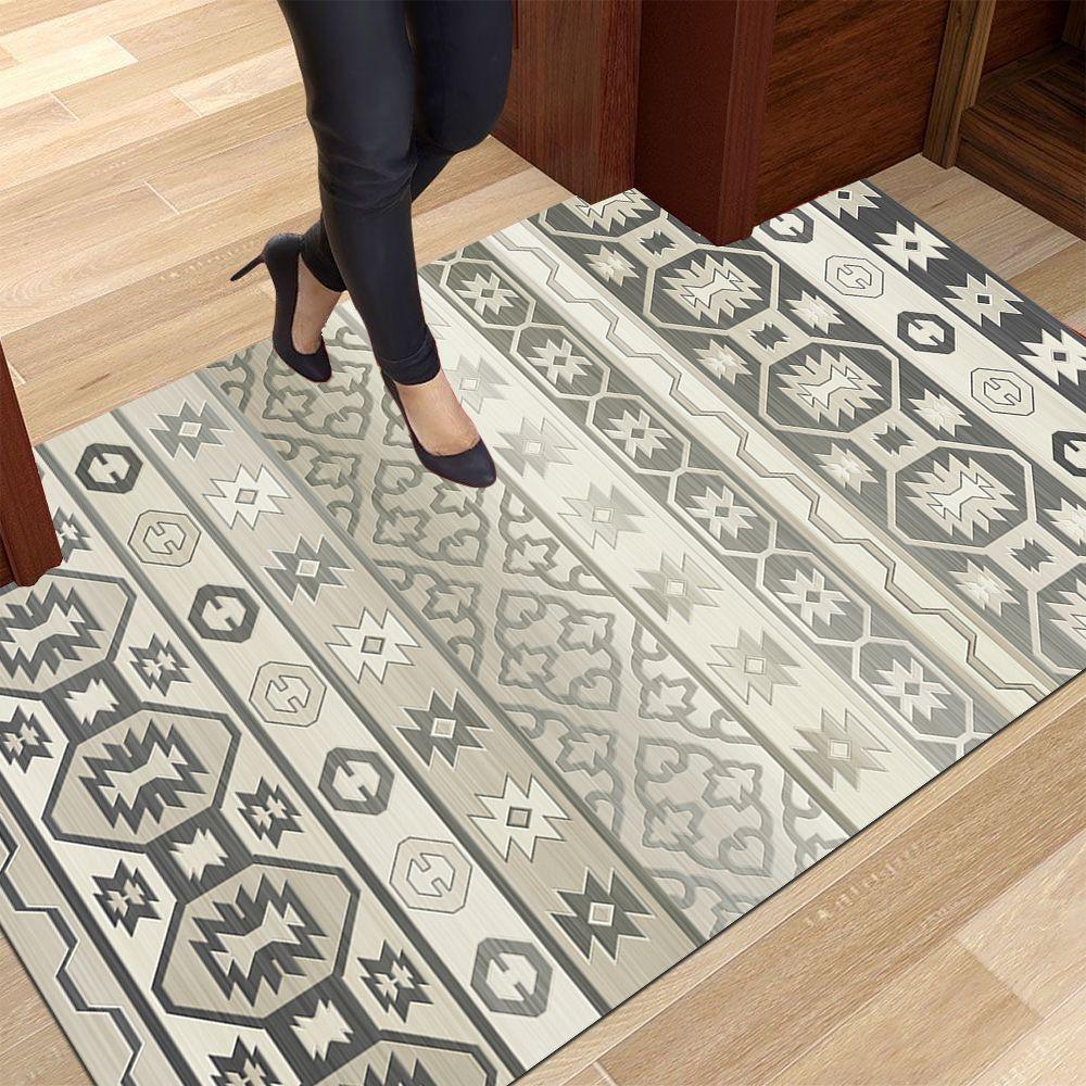 European Style Carpet Floor Mat Wear Resistant Bedroom Entrance French Floor Mat