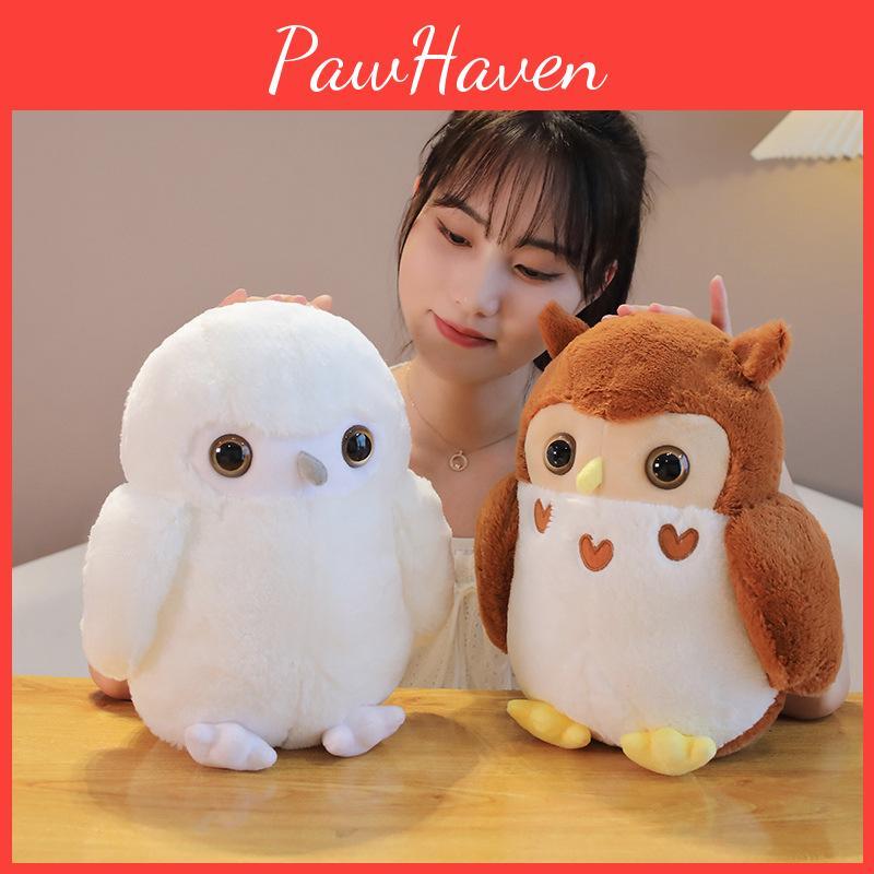 Owl Cute Plush Toys Soft Stuffed Animal Pillows Doll Koids Gift Decorations