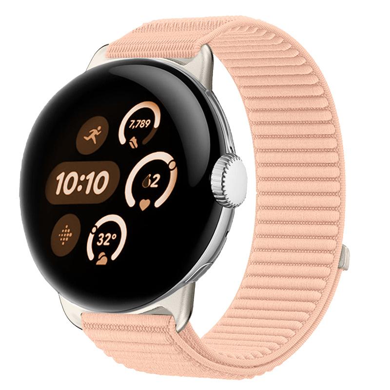 Nylon Loop Strap For Google Pixel Watch 4 41mm/45mm Sport Comfortable Wave Bracelet Wristband For Google Pixel Watch 4/3/2 Belt