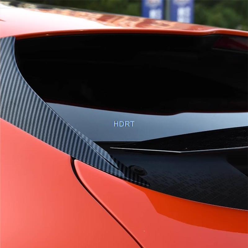 Car Styling Tail Wing Cover For Xpeng G6 + Roof Rear Window Patch Spoiler Protector Decoration Accessories Exterior Sticker